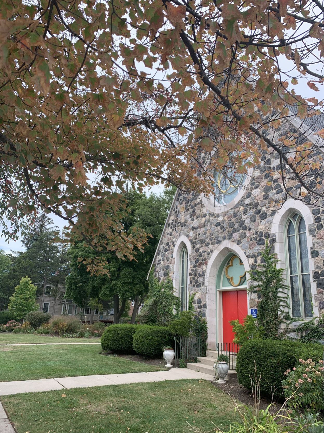 Turning colors by Episcopal Church of the Holy Communion